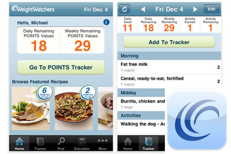 Weight Watchers Mobile iPhone App
