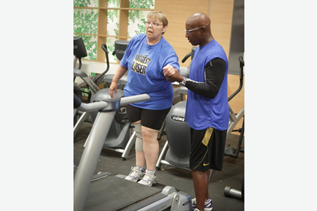 Working Out with Eric Dickerson