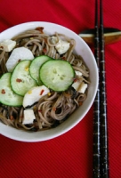 Asian Inspired Cold Noodle Salad Photo