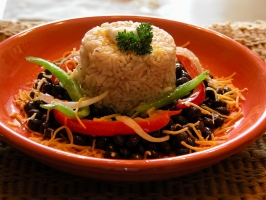 Black Beans and Rice Photo
