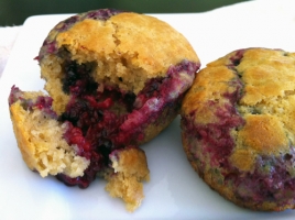Blackberry Muffins Photo