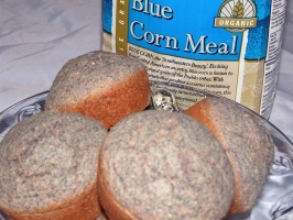 Blue Corn Bread Photo
