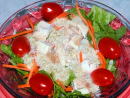 Chicken Rice Salad Photo