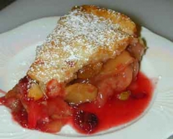 Deep Dish Apple Cranberry Pie Photo