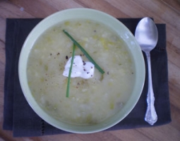 Potato Leek Soup  Photo