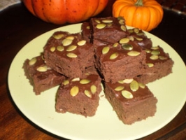 Chocolate-Pumpkin Brownies Photo