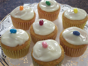 Carrot Patch Cupcakes | Health Dessert Recipes