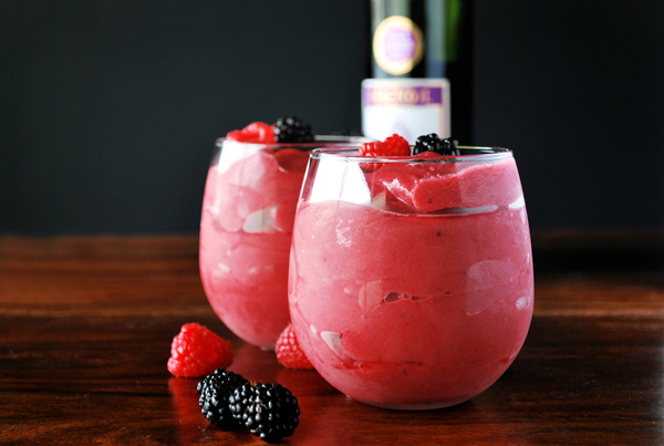 Try This Recipe: Talenti Frozen Sangria Made with Talenti Blood Orange and Roman Raspberry Sorbetto
