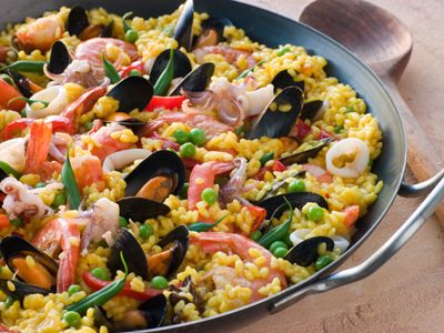 Paella Casserole - Diet Recipe