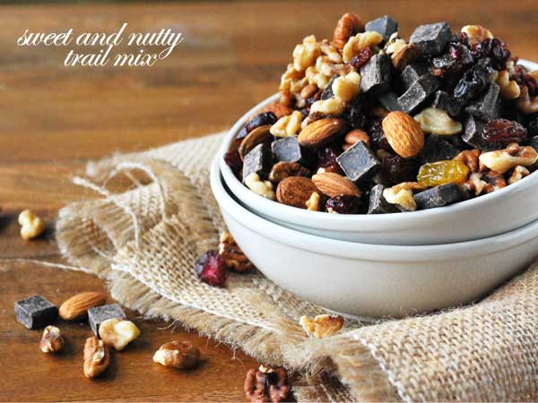 Sweet and Nutty Trail Mix | Trail Mix Recipes | Homemade Trail Mix