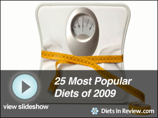 View 25 Most Popular Diets of 2009 Slideshow