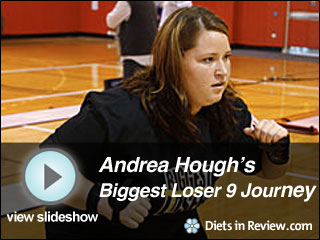 View Andrea Hough's Biggest Loser 9 Journey Slideshow