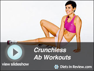 View Crunchless Ab Workouts Slideshow