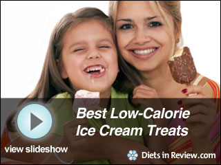 View Best Low-Calorie Ice Cream Treats for Summer Slideshow