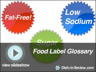 View Food Label Glossary Slideshow