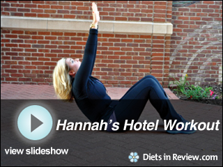 View Hannah Curlee's Hotel Workout Slideshow