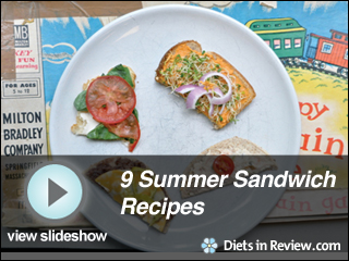 View Healthy Summer Sandwiches Slideshow