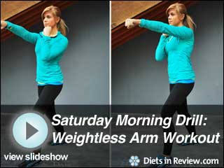 View Saturday Morning Drills: Weightless Arm Workout Slideshow