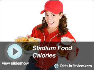 View Stadium Food Calories Slideshow